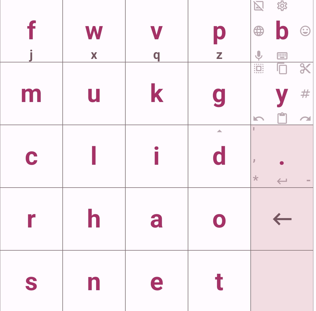 the whale layout